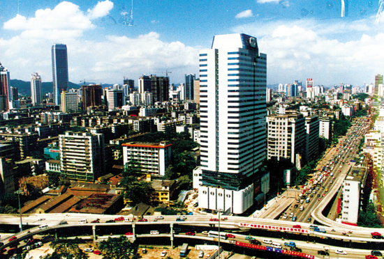 广东地域部门业绩